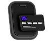 Icono de celular con tarjeta representando pagos digitales en marketing