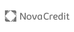 Logotipo gris de NovaCredit