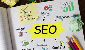 Cuaderno con notas sobre SEO, análisis, target y contenido