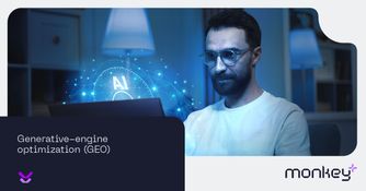 Ilustración del cambio de paradigma del SEO al GEO, mostrando cómo la inteligencia artificial selecciona contenido para generar respuestas.