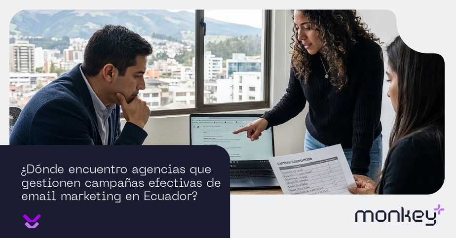 Ilustración moderna que representa campañas de email marketing en Panamá, con iconos de correos, automatización y marketing digital.