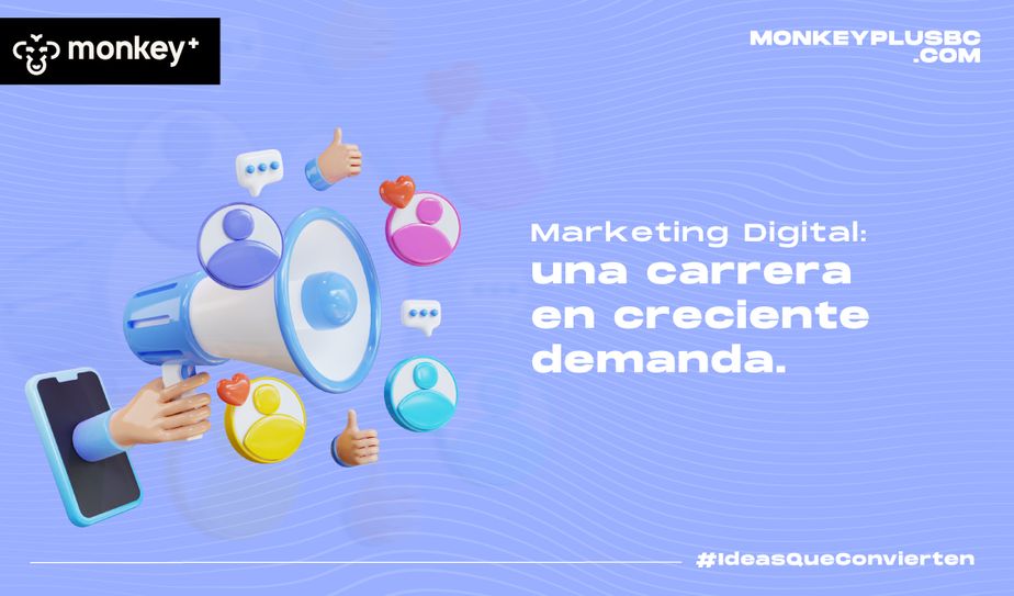 Ilustración de robot con íconos de inteligencia artificial y dispositivo móvil