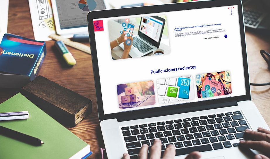 Ilustración de un imán atrayendo personas con bolsas de compra