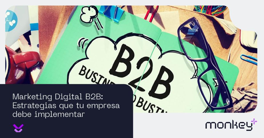 Cuaderno con apuntes sobre estrategias de negocio B2B