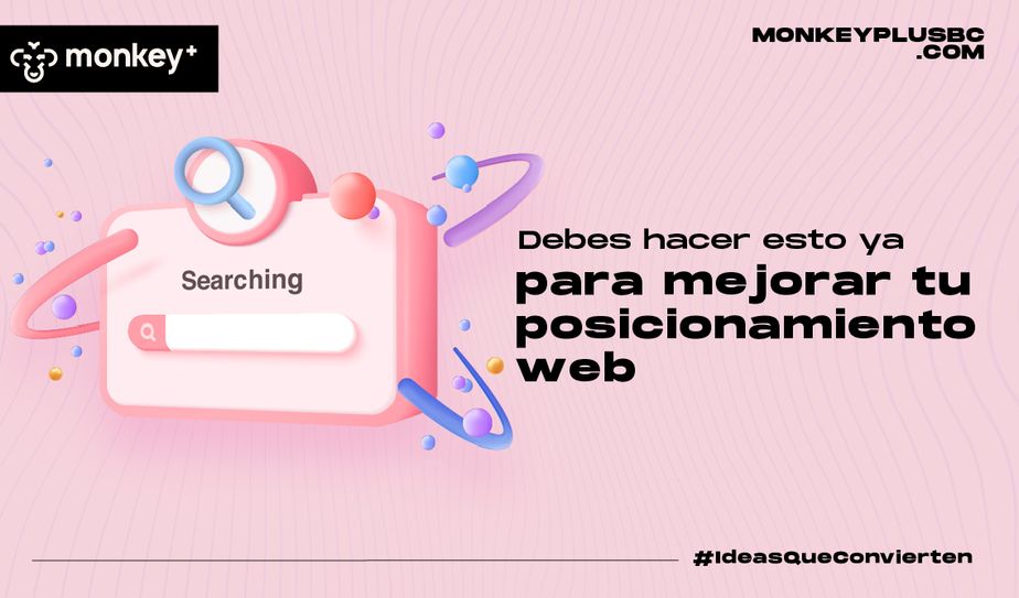 Debes hacer esto ya para mejorar tu posicionamiento web Diseño digital con lupa y caja de búsqueda web