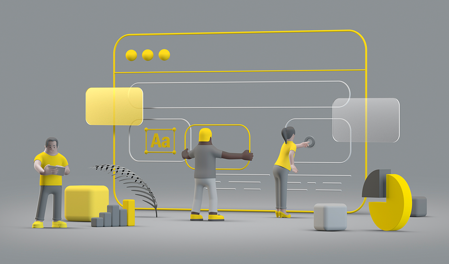 Persona usando tarjeta de crédito frente a laptop con página de compras en línea